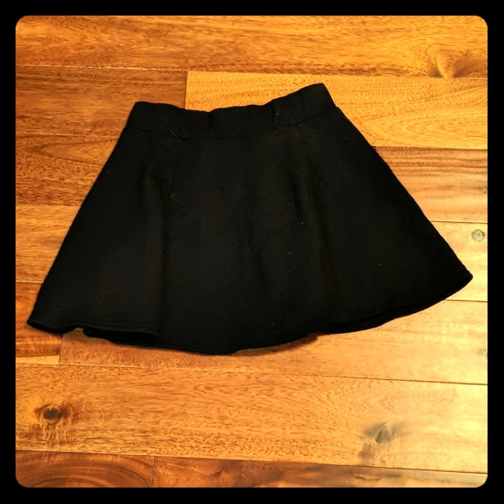 Black skirt
